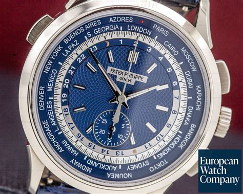 Patek Philippe World Time Chronograph Singapore Limited 